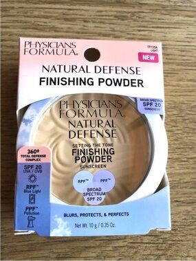 Physicians Formula Natural Defense Finishing Powder - Beige & Pink Box